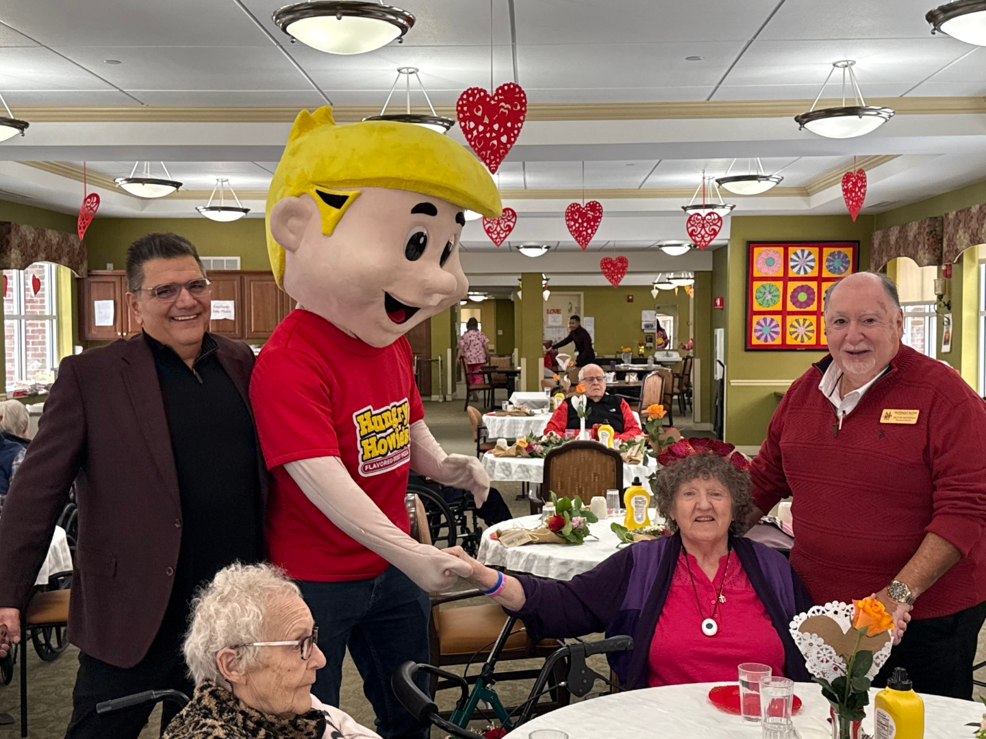 Hungry Howie's Pizza Party at Manoogian Manor