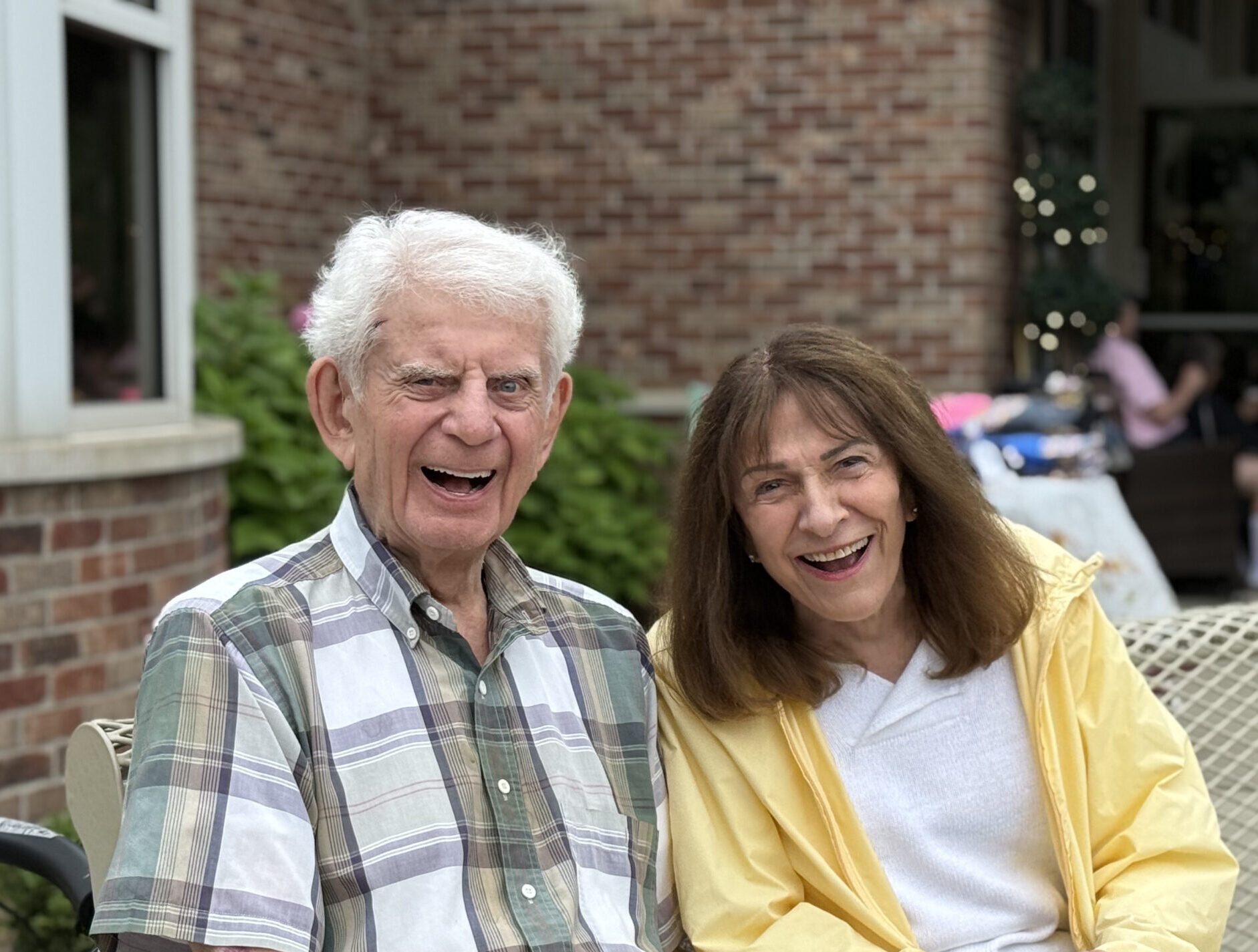 Manoogian Manor Resident and Wife