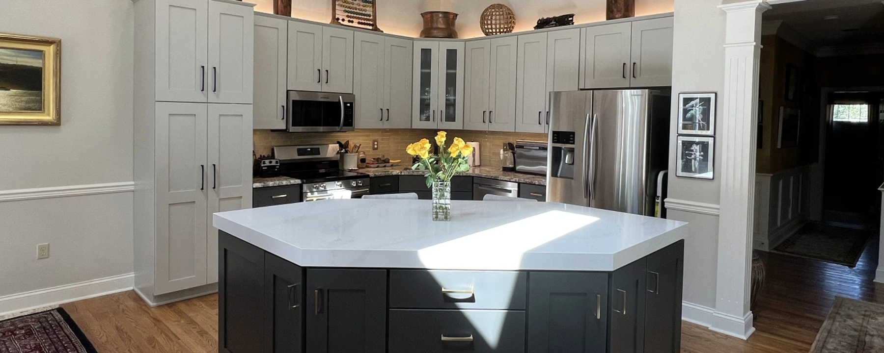 A G.P. Harris kitchen renovation, client-supplied photograph