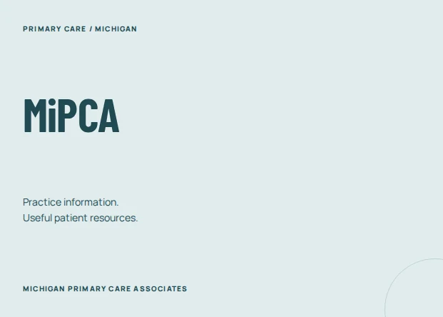 Michigan Primary Care Associates project graphic
